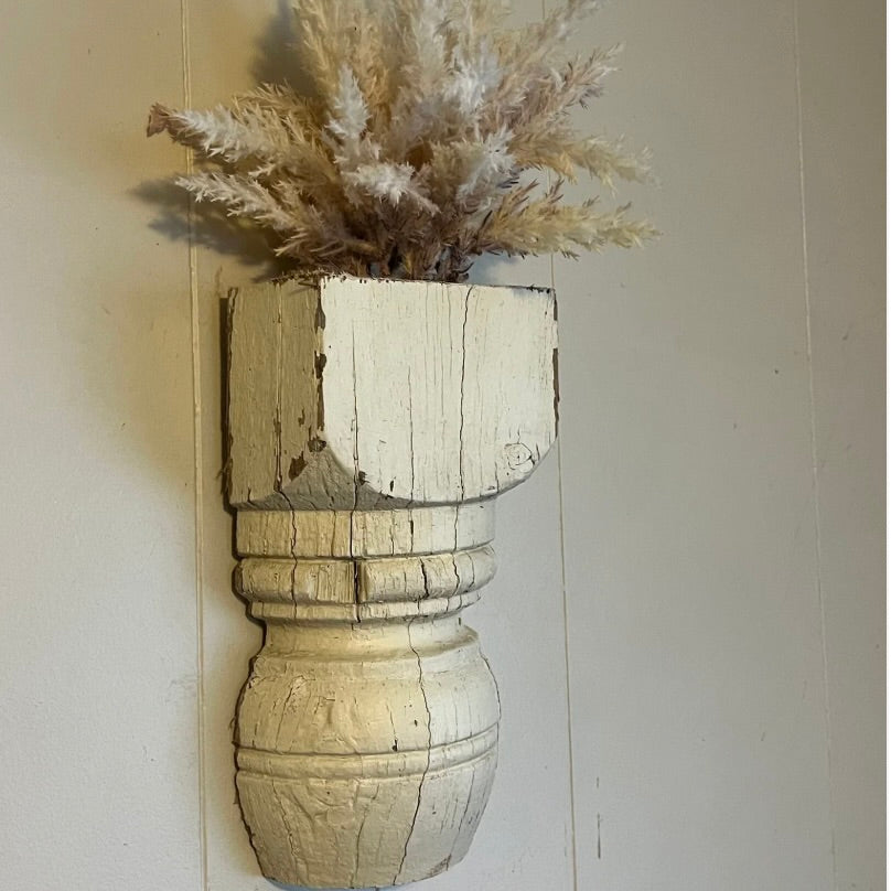 Antique Hanging Pillar Vase