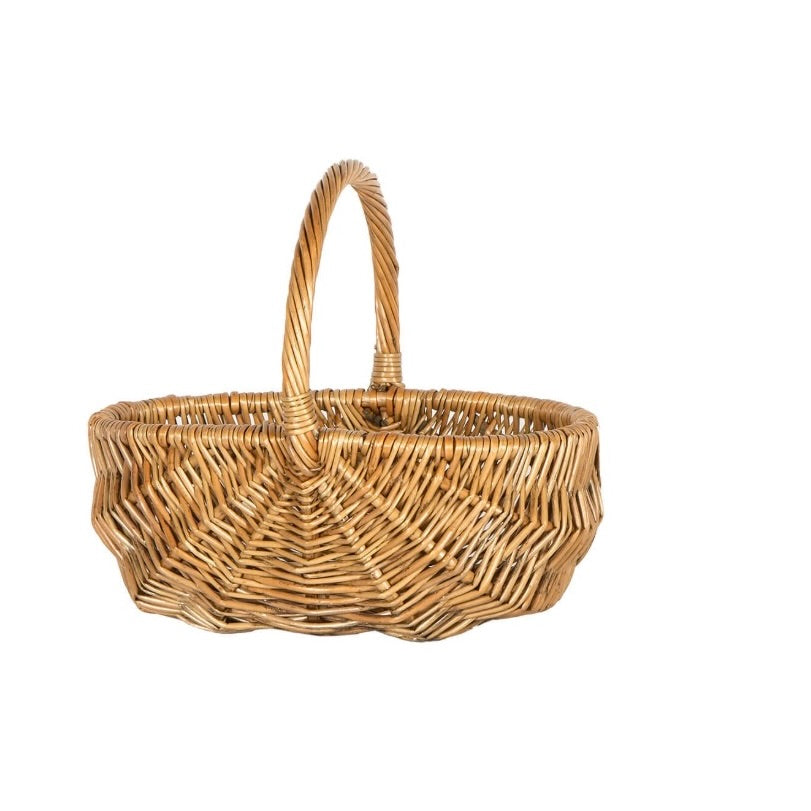 Oval Steamed Willow Basket