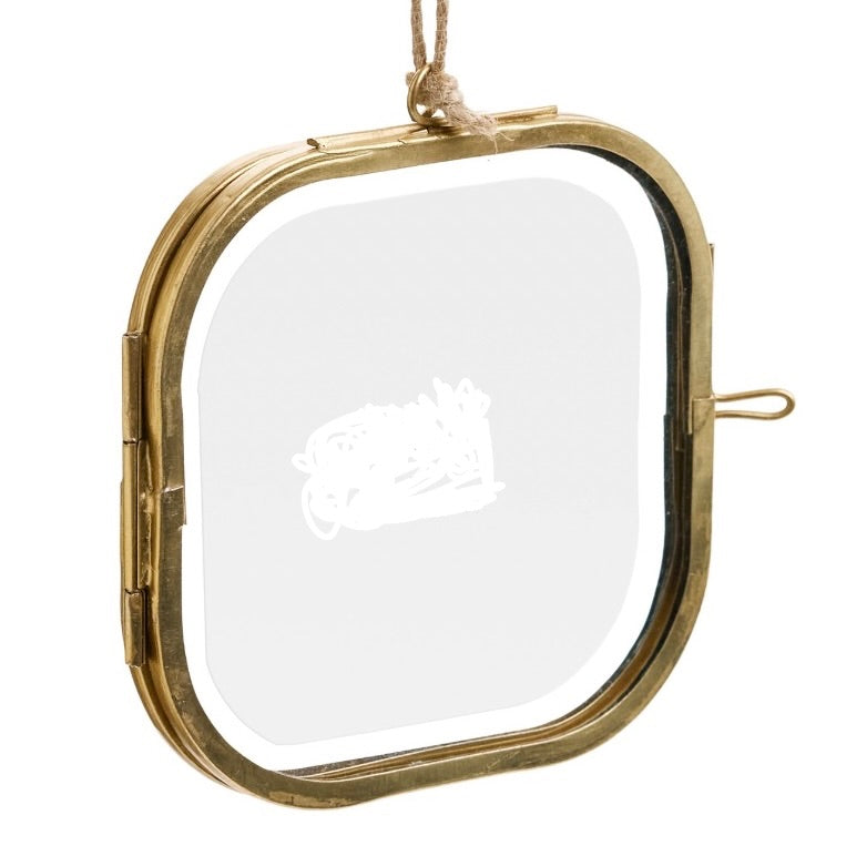 Antique Brass Frame