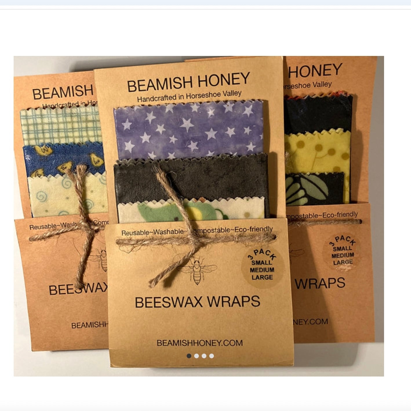 Beeswax Wrap - 3 Pack