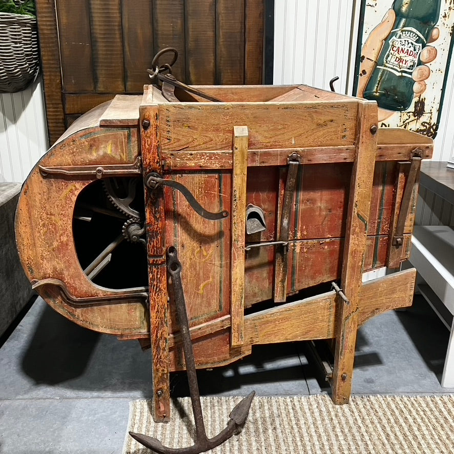 Vintage Grain Harvester
