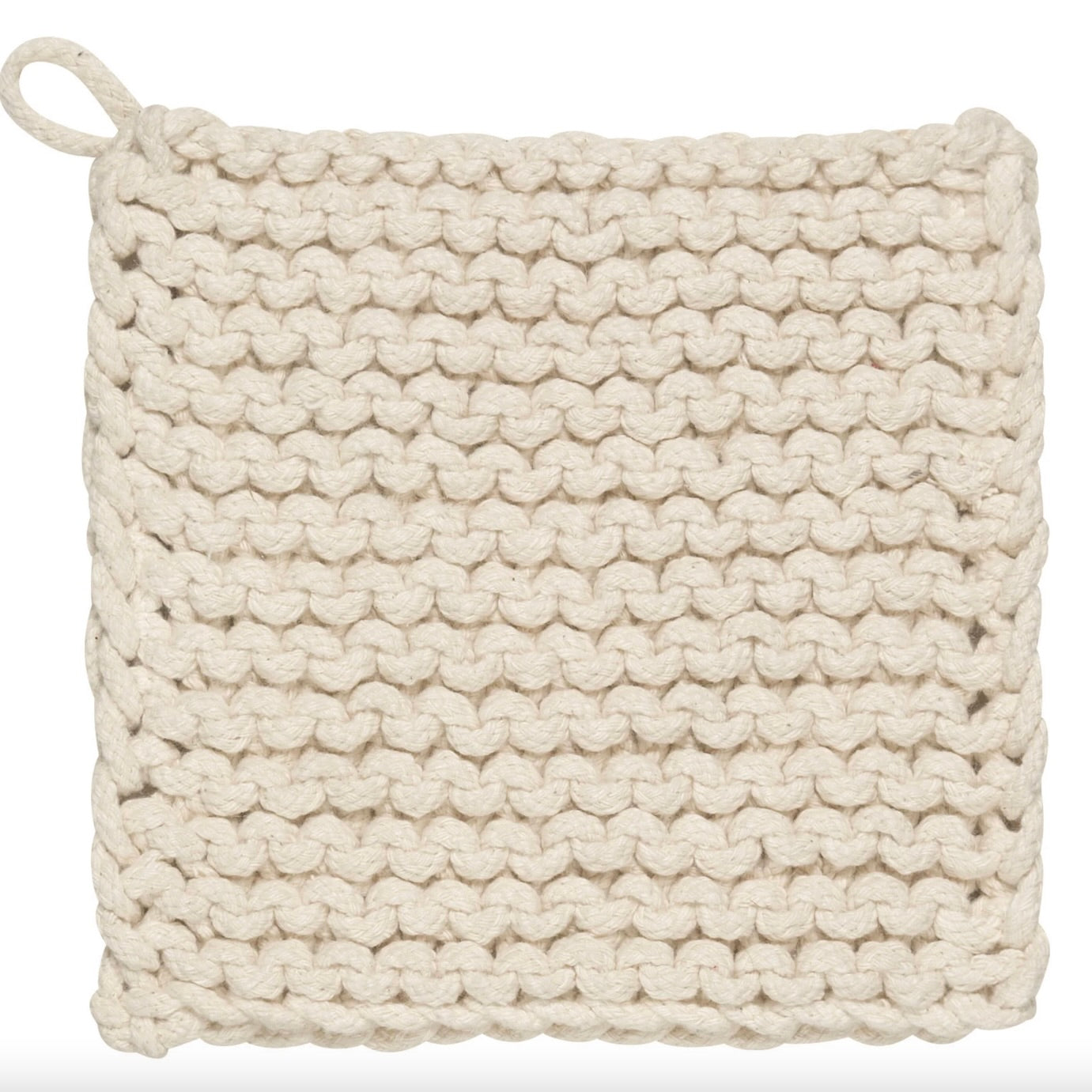 Natural Knit Potholder
