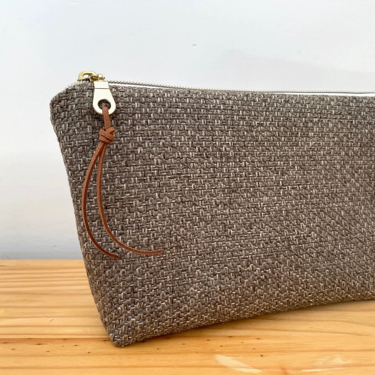 Woven Earth Makeup Bag