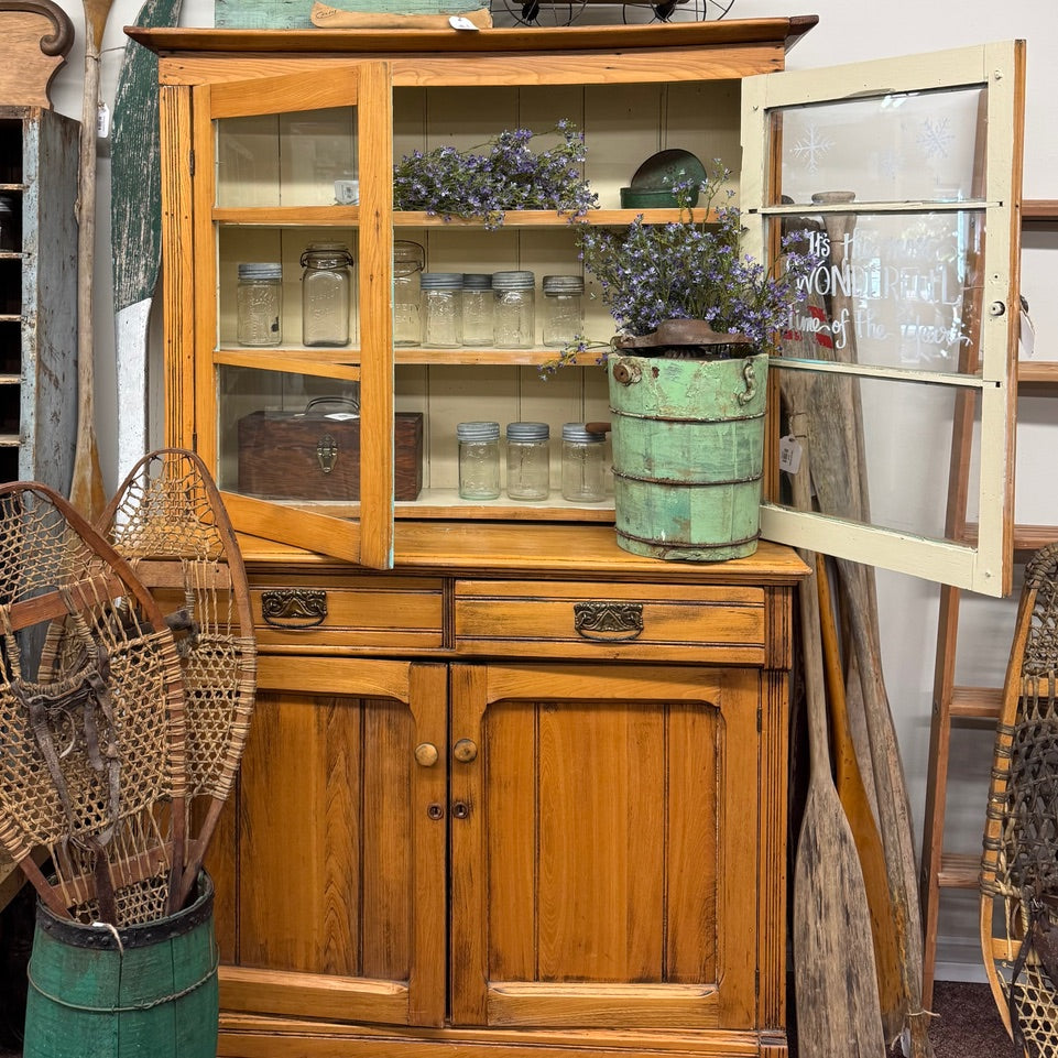 Mid Century Farmhouse Cabinet