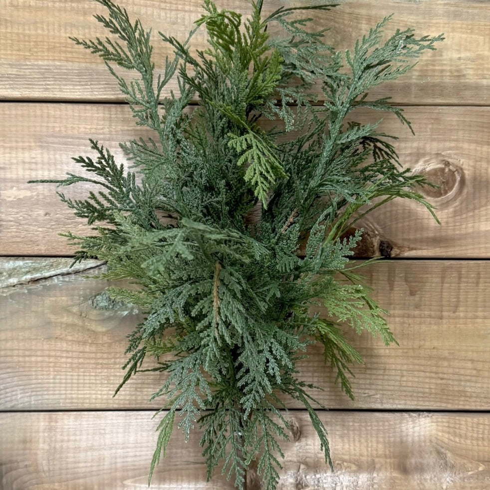 Northern White Cedar Spray 22"