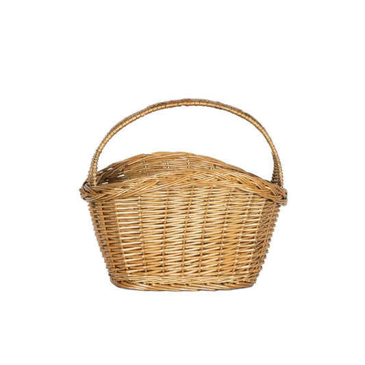 Highside Oval Steamed Willow Basket