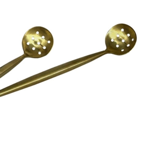 Gold Olive Spoon