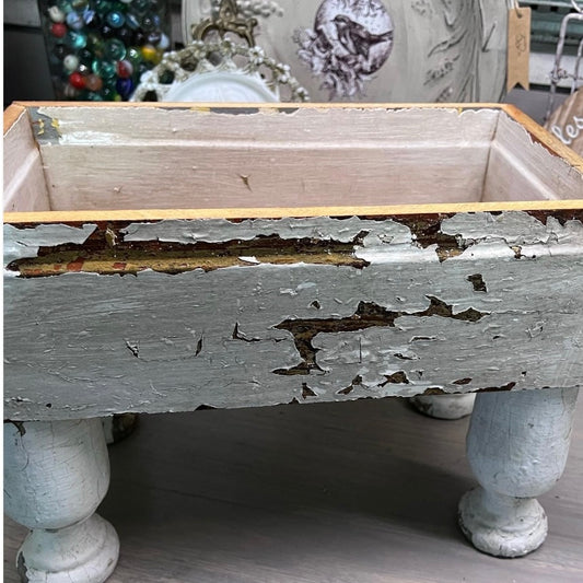 Antique Trim Boxes on Feet