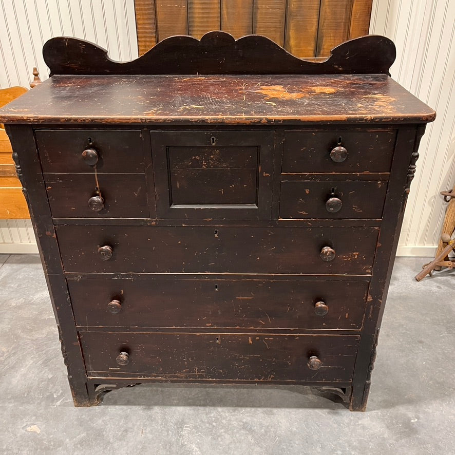 Antique Dresser Black