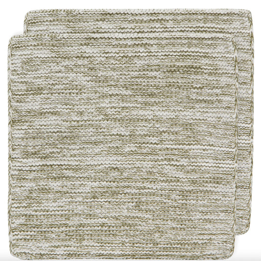 Olive Branch Knit Dishcloth
