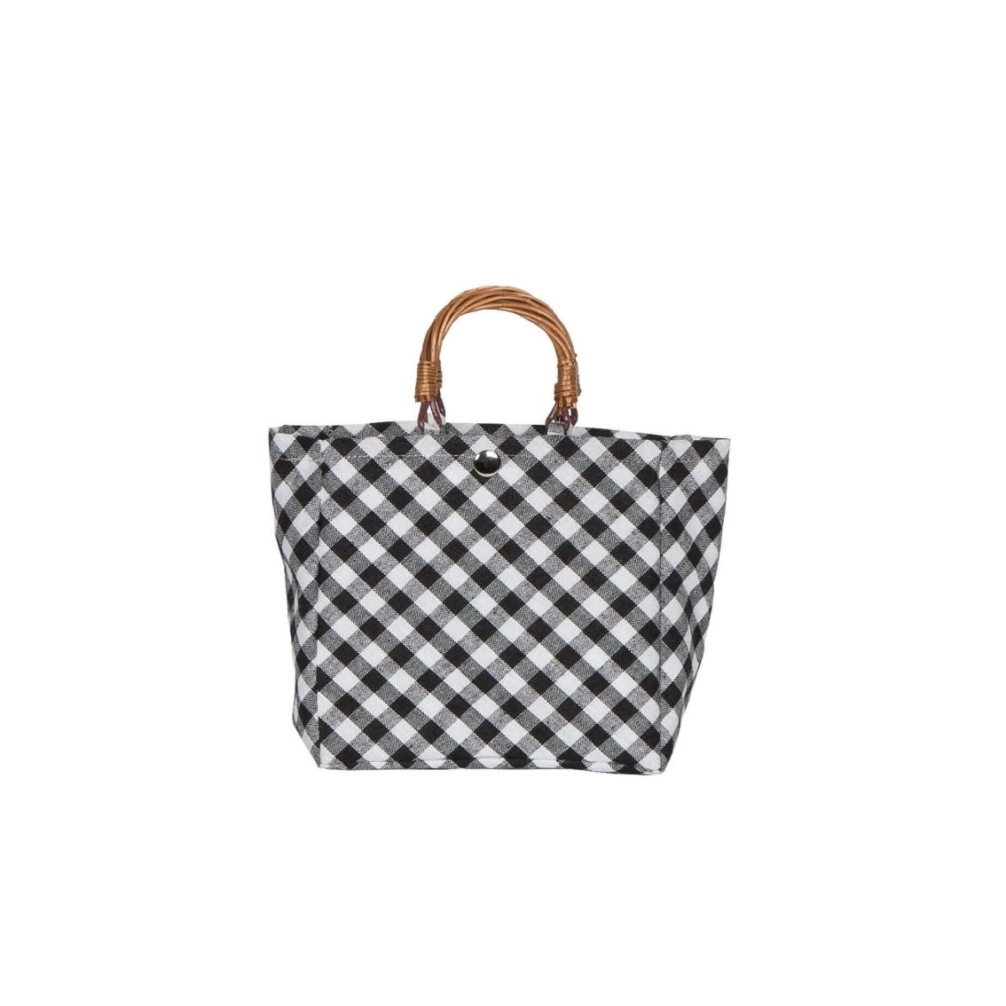 Black & White Check Bag
