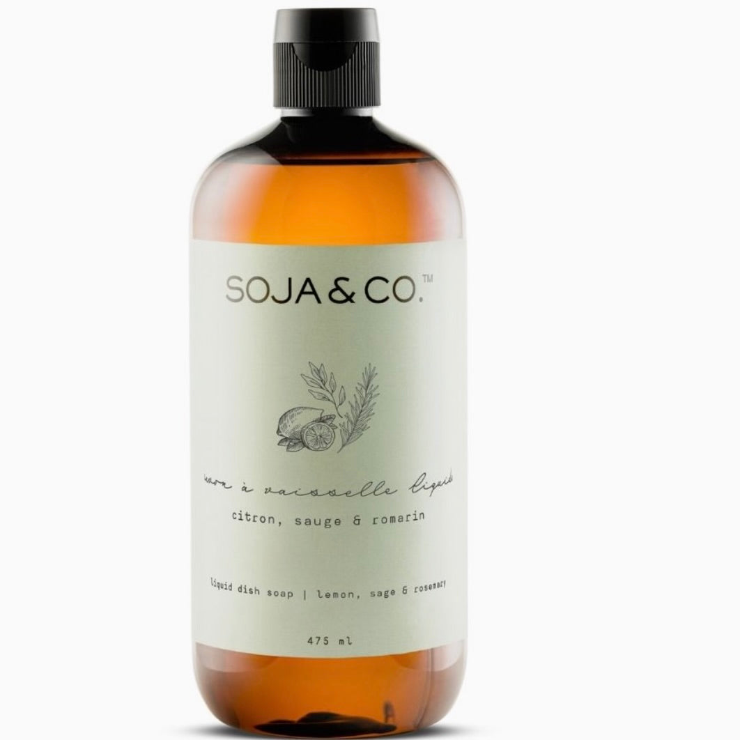 Lemon, Sage & Rosemary Dish Soap
