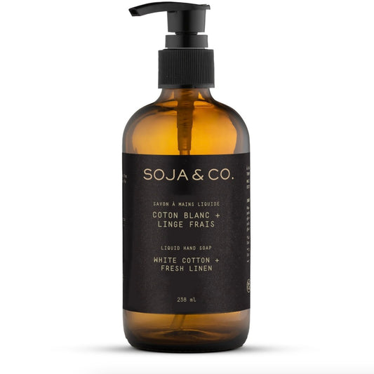 White Cotton & Fresh Linen Hand Soap