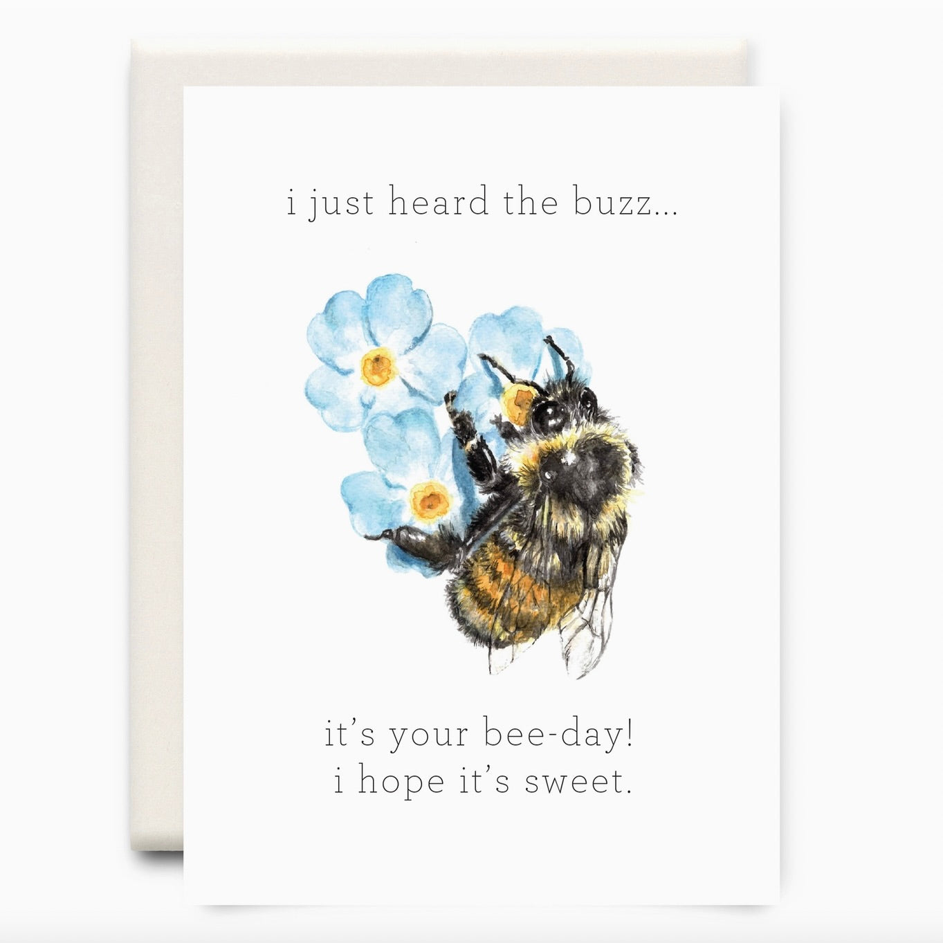 Heard the Buzz | Birthday Card