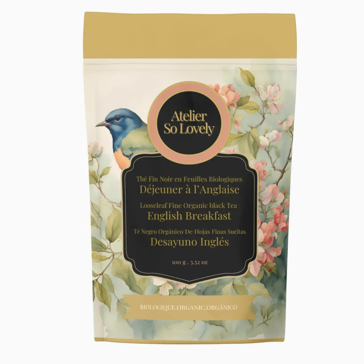 Organic English Breakfast Looseleaf Tea
