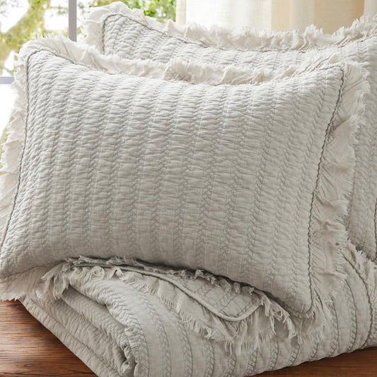 Wilhemina Natural Quilt - King