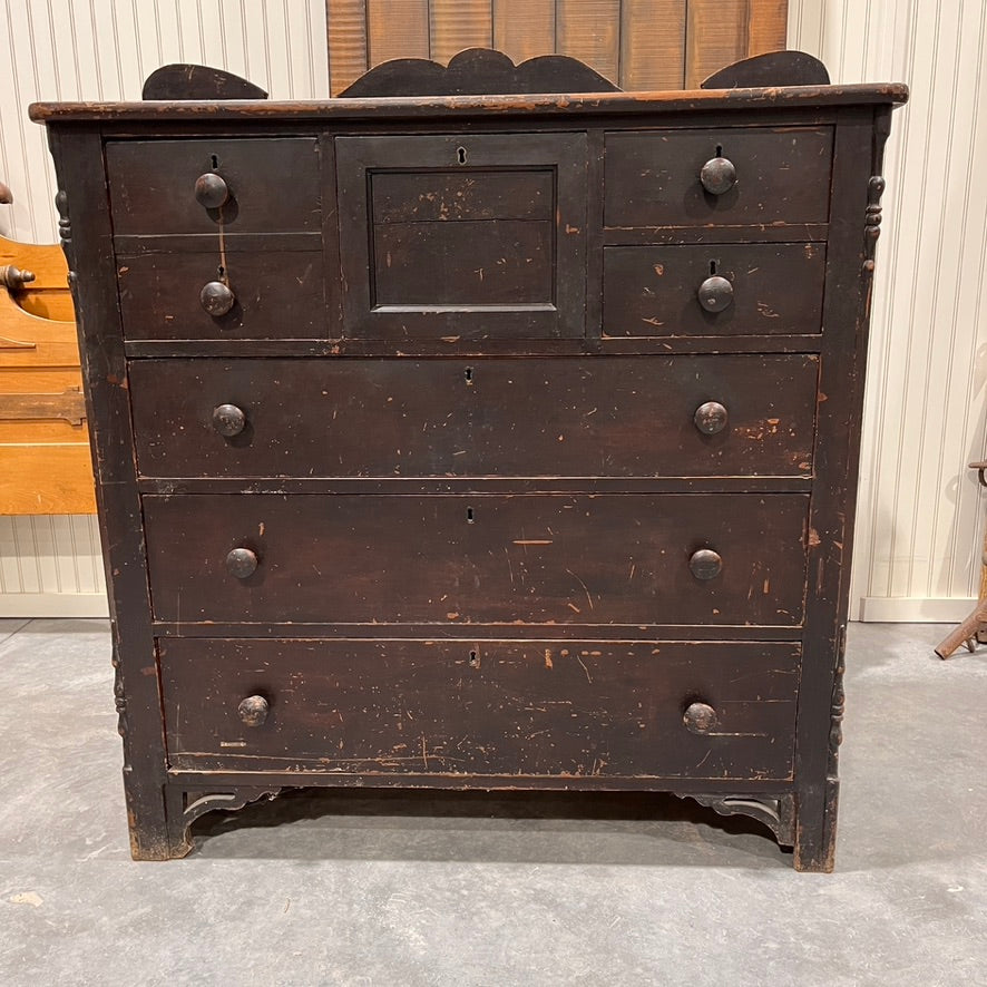 Antique Dresser Black