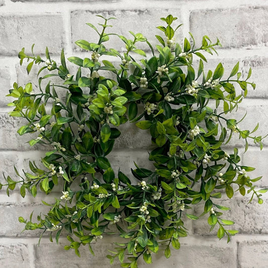 Orange Jasmine Wreath 11"D