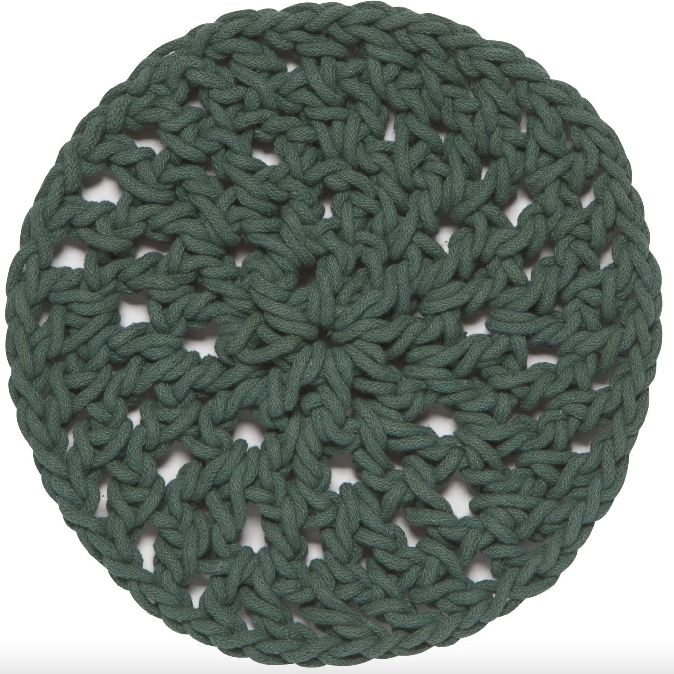 Jade Green Knotted Trivet