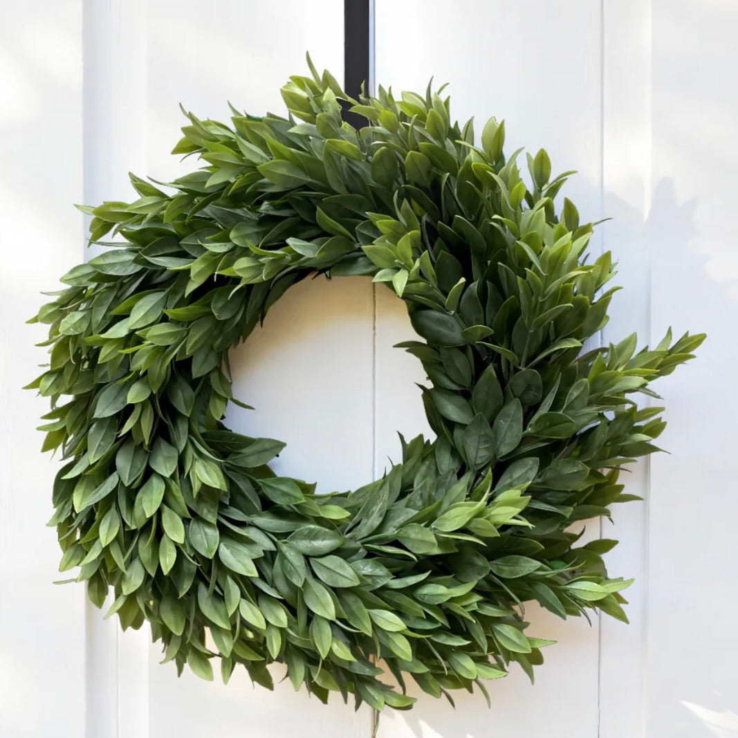 Ruscus Wreath 13"D