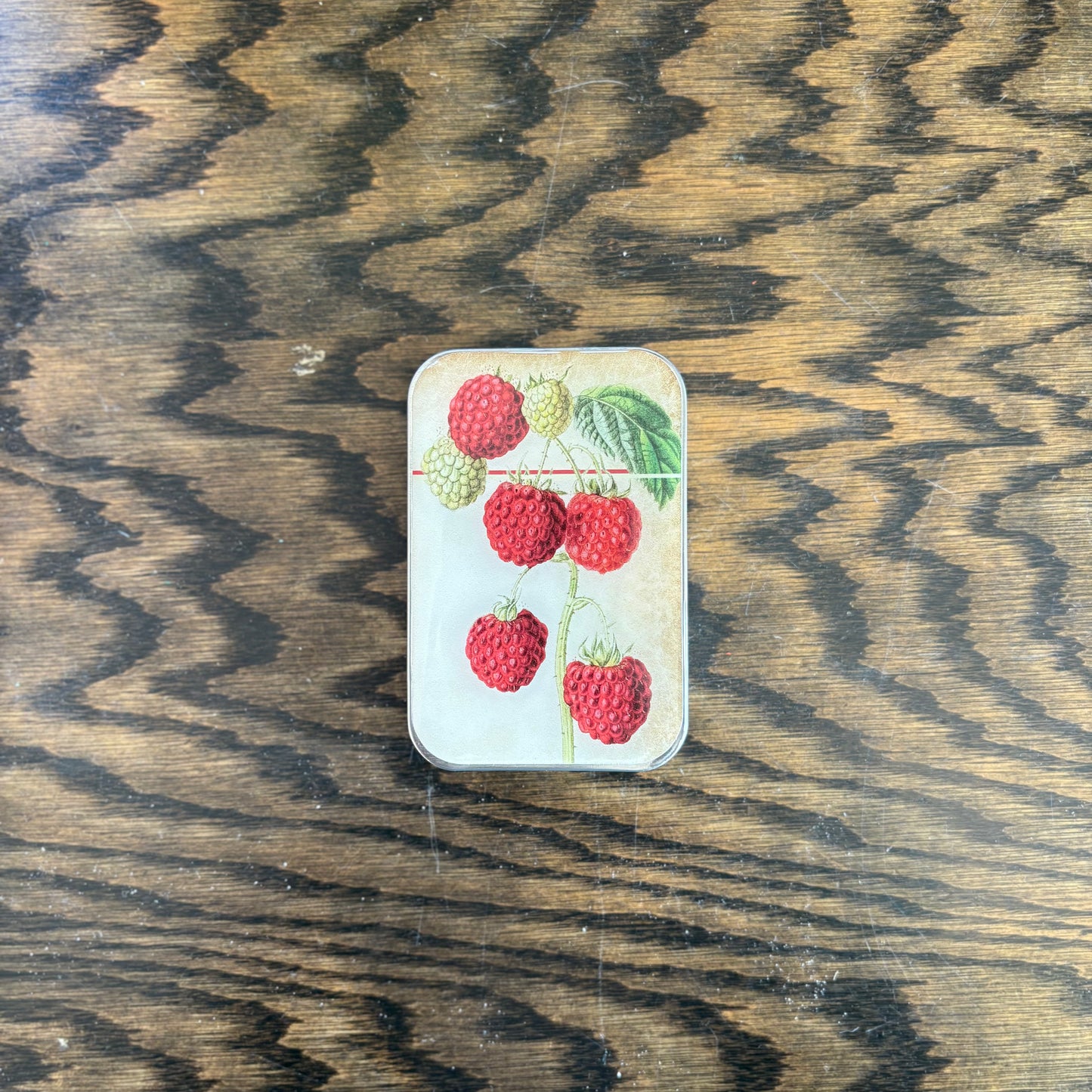 Vintage Raspberry Themed Decor Raspberry Tin – Cottage Country Vintage