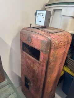Vintage gas pump