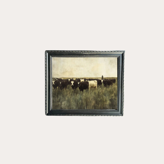 Grazing Cows Art